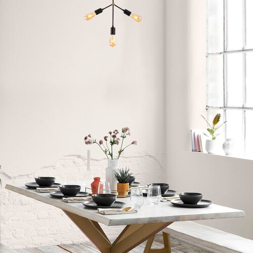 Opviq Sparrow - 1247 Black Chandelier Cene