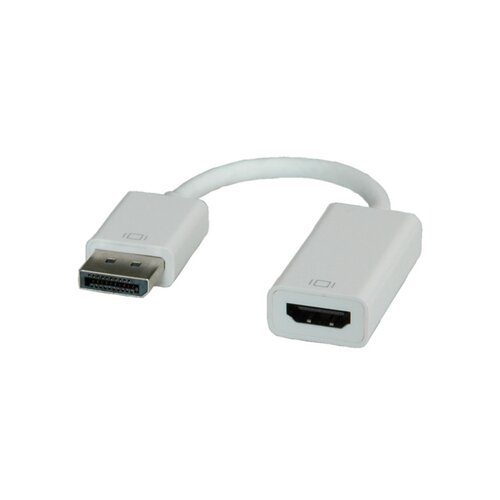 Roline DisplayPort priključni kabel 0.15 m 12.03.3134 siva [1x muški konektor displayport - 1x ženski konektor HDMI] Cijene