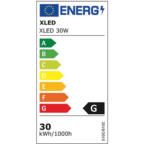 Xled led reflektor 20W,6500K,1600Lm,IP 65, AC220-240V, beli Slike
