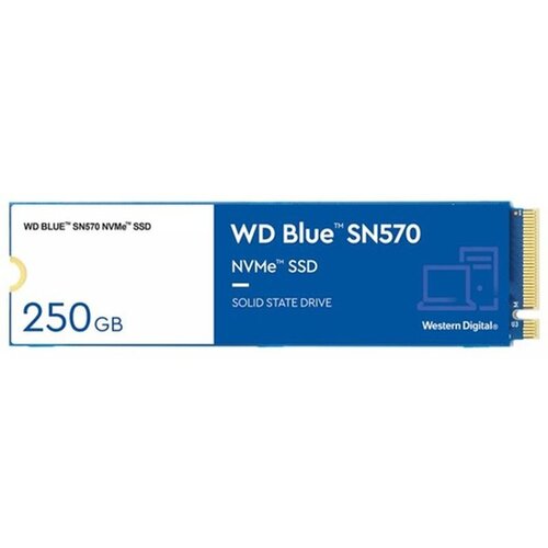 Western Digital trdi disk 250GB SSD BLUE SN570 3D M.2 2280 NVMe Slike