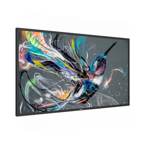 Philips 50" Q-Line; 18/7, 4K UHD, basic failover, USB auto play, CMND &Control, Smart Player, LAN Cene