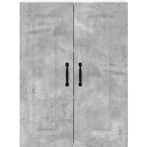 VidaXL zidni kuhinjski ormarić s policom betonski sivi 60 x 31 x 80 cm Slike