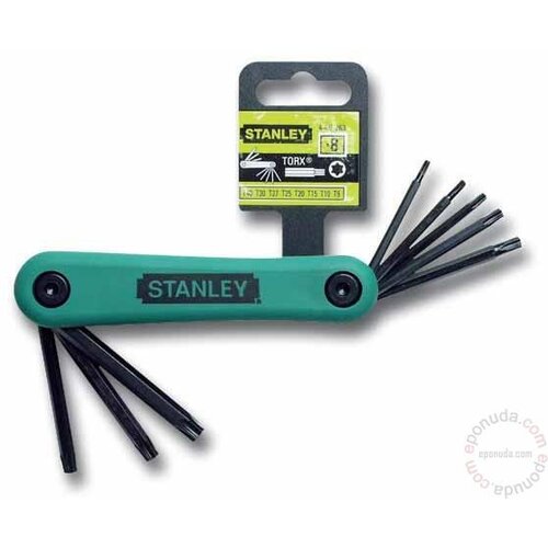 Stanley Keys Torx 8 elementov Zložljivo T9-T40, (21121736) Cene