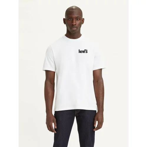 Levi's Majica 16143-0727 Bela Relaxed Fit