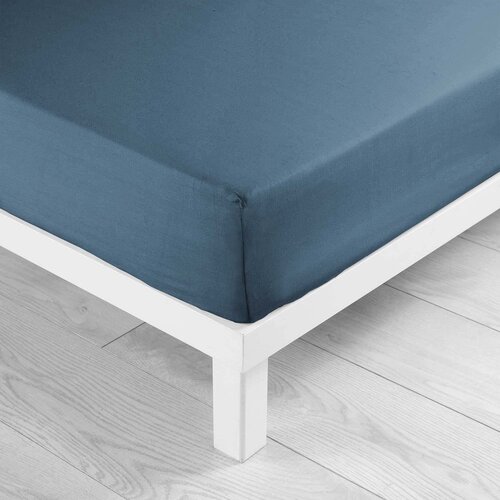 douceur d'intérieur Plava plahta s gumom od mikrovlakana 140x190 cm Oscar – Cijene