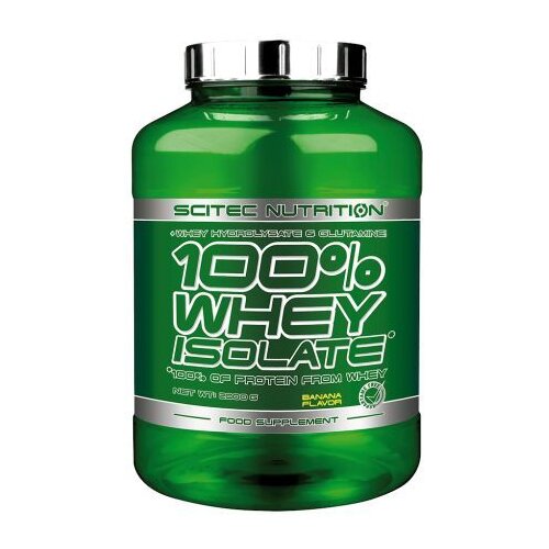 Scitec Nutrition 100% whey isolate, 2000gr Slike