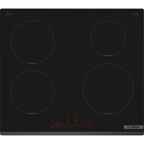 Bosch Serie 6 PIE631HB1E ploča za kuhanje Crno Ugradbeni 60 cm Indukcijska ploča sa zonom 4 zone(s) Cijene