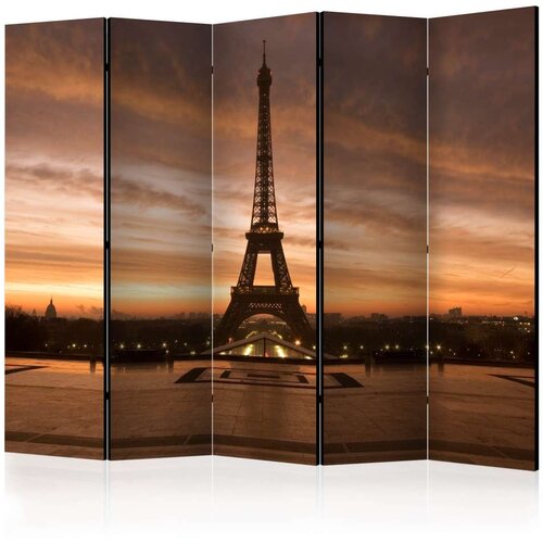  Paravan u 5 dijelova - Evening Colours of Paris II [Room Dividers] 225x172 Cijene
