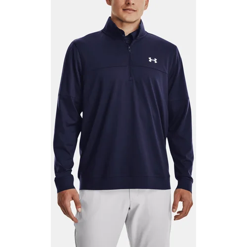 Under Armour Midlayer Pulover Modra