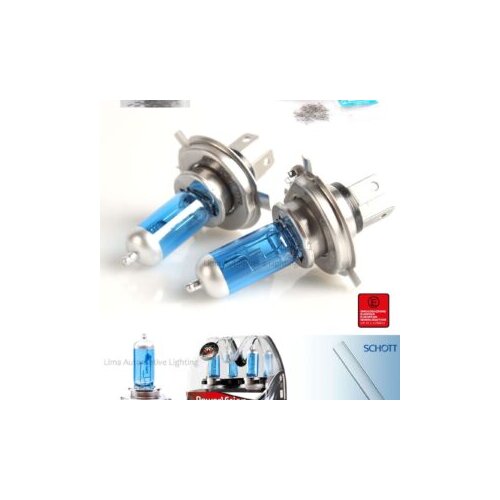  SIJALICE LIMA 12V XENON DE LUX H4 55W SUPER WHITE Cene