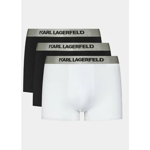 Karl Lagerfeld Set 3 parov boksaric 240M2106 Črna