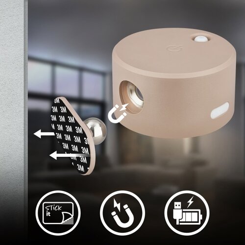 BRILONER 3896011 - led prigu&amp;scaron;iva punjiva zidna lampa tari LED/1,6W/5V 1500 mah bež Slike