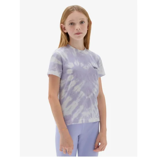 Vans Light purple girly batik T-shirt Abby - Girls