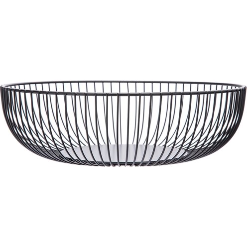 Altom design Okrugla Metalna Ko&scaron;ara - Crna Cijene