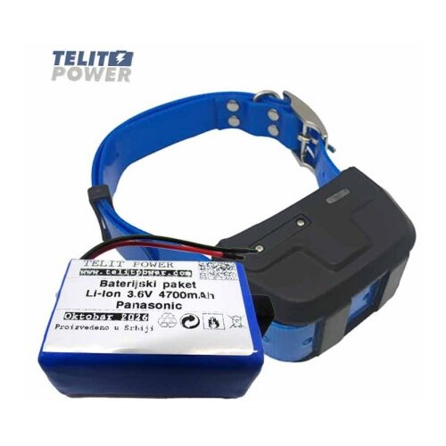Telit Power baterijski paket li-ion 3.6v 4700mah za GPS ogrlicu za pse icar t122 pro ( p-2553 ) Slike