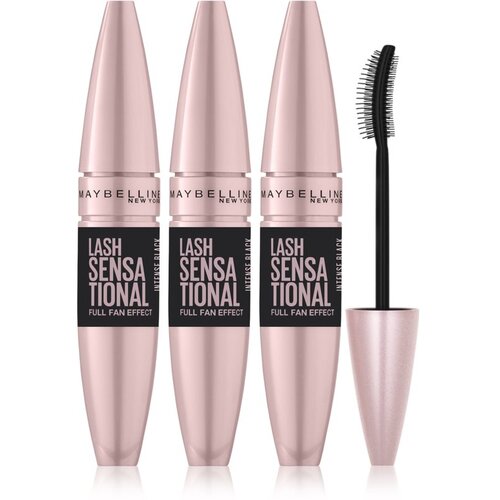 Maybelline Lash Sensational maskara za volumen Intense Black nijansa Slike