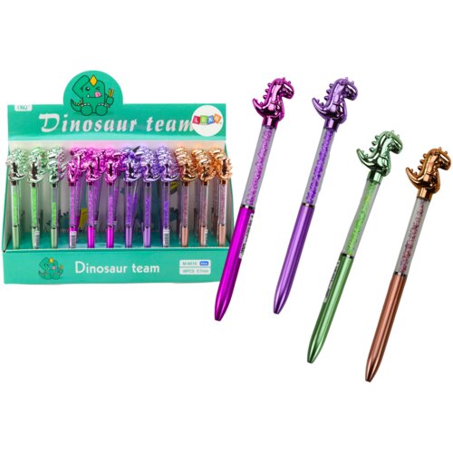  Dinosaur Ballpoint Pen Diamonds Blue Refill 0.7mm Mix Cijene