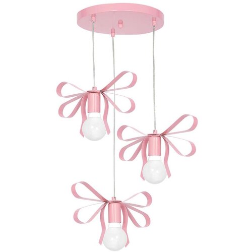  Dečiji luster NELA 3xE27/60W/230V svetlo roze Cene