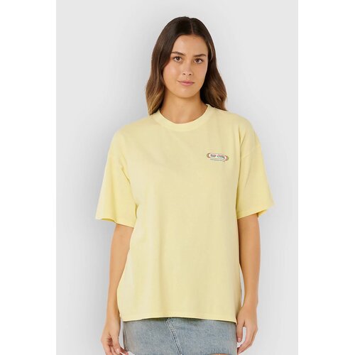 Rip Curl Surf Revival Heritage T-shirt pastel yellow Cene