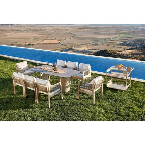 Hanah home Set vrtnog namje&scaron;taja Toscana Keramika, bež Cijene
