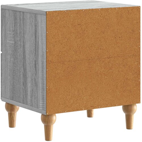  Noćni ormar Siva sonoma 43 x 34,5 x 48 cm Konstruirano drvo Slike