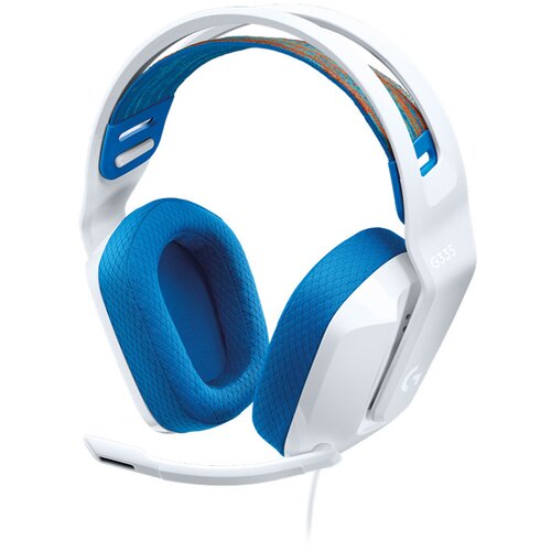Logitech G335 bele žične igralne slu&scaron;alke Cene