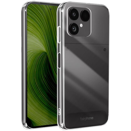 AVIZAR Ovitek, združljiv s Fairphone 6, iz mehkega, robustnega silikona z natančnimi izrezi, Prozorno, (5000190069) Cene