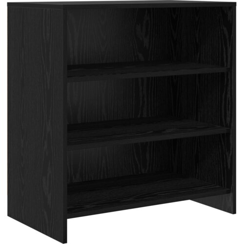 VidaXL Sideboard crni hrast 70x41x75 cm konstruirano drvo Slike