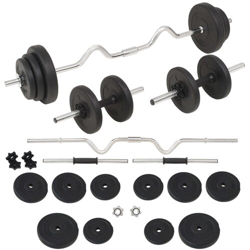  Set Šipki i Utega 30 kg Cene