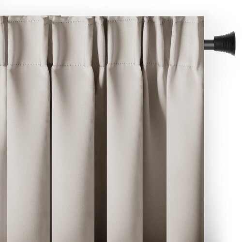 Restilo Bež zatamnjujuća/termo izolacijska zavjesa 140x270 cm Pleat &amp;ndash; Slike