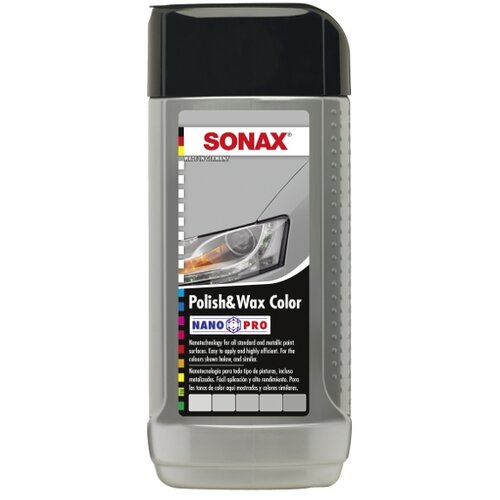 Sonax Sredstvo za poliranje automobila s voskom (250 ml, Sive boje) Slike