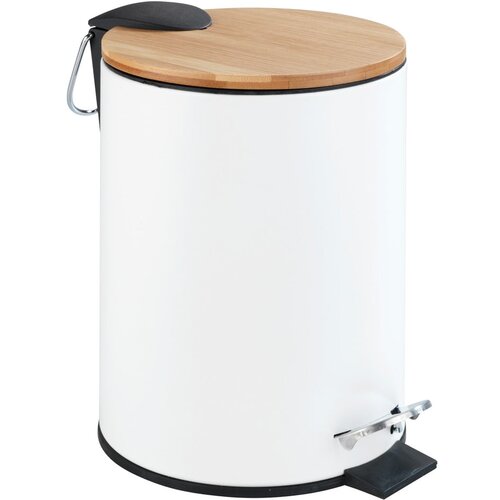 Wenko Beli koš za smneti s pedalom Tortona Bamboo, 3 l Cene
