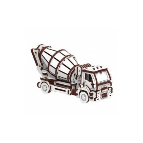  Drvena slagalica 3d cement mixer 131 delova ( 86/10804 ) Cene