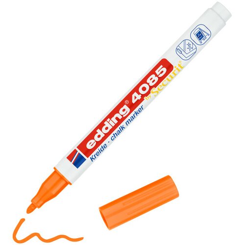 Edding marker za staklo chalk marker E-4085 1-2mm neon narandžasta Slike