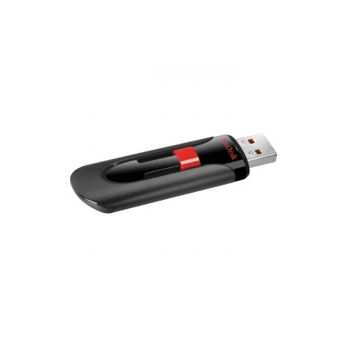  SanDisk 64GB CRUZER GLIDE 2.0, crno-crvena, klizni priključak