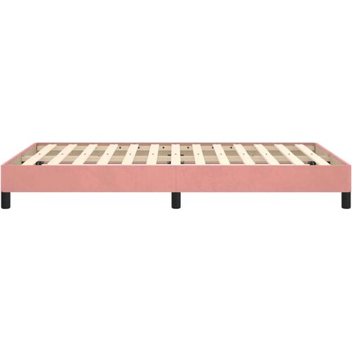 VidaXL Okvir za krevet ružičasti 120 x 190 cm bar&amp;scaron;unasti Slike