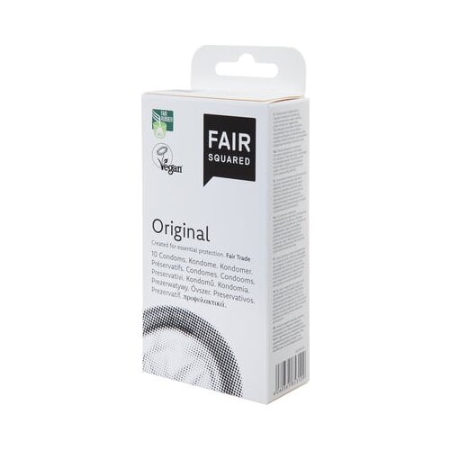 FAIR Squared Kondomi Original - 10 kosi Slike