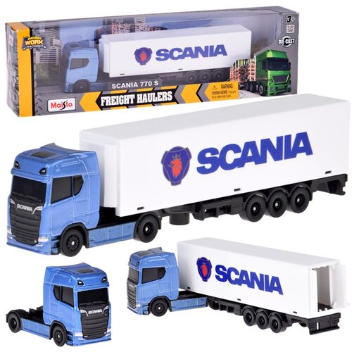 Maisto Scania 770S tovornjak s prikolico Slike