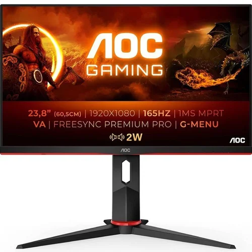 Gaming monitor AOC 24G2SAE/BK 23.8" Full HD, 165Hz, 1ms