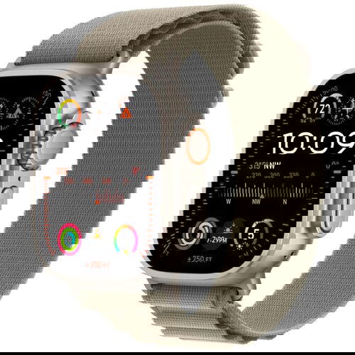 Apple Watch Ultra2 Cellular 49mm Titanium Case w Olive Alpine Loop – Large Cijene