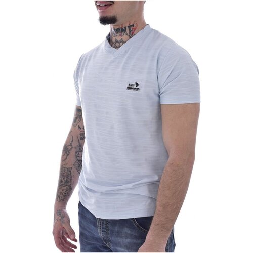 Just Emporio Majice s kratkimi rokavi JE-MOZIM-01 Modra Cene