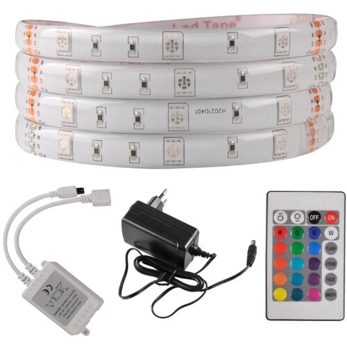  LED RGB prigu&amp;scaron;iva spolja&amp;scaron;nja traka 5m LED/14W/12V IP65 + daljinski upravljač Slike