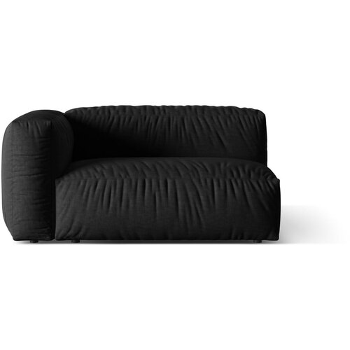 Micadoni Črn modul za sedežno garnituro (levi kot) Martina – Home Cene