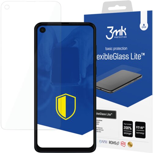 3mk MOTOROLA ONE VISION - FLEXIBLEGLASS LITE, (22002014) Slike