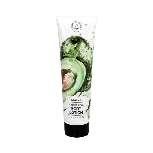 Hands on Veggies hidratantni organski losion za tijelo - avokado i maćuhica - 150 ml Slike