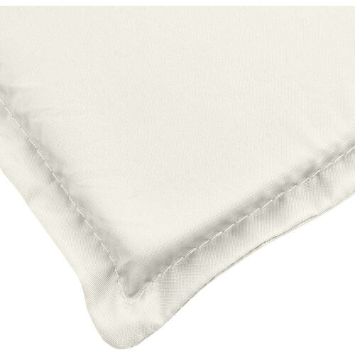vidaXL Jastuci za stolice 6 kom pro&scaron;arano krem100x50x4 cm tkanina Cijene