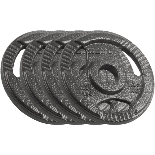 Rebel Active set utega od lijevanog željeza 4x1,25 kg, rupa 31 mm, ploča s ručkama Cene