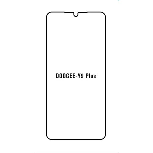 Doogee Y9 plus hydrogel za&amp;scaron;titna folija Slike