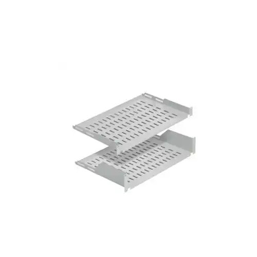 Polica fiksna 400mm rack Mirsan 19/1U Bela MR.RAK1U40.02 Slike