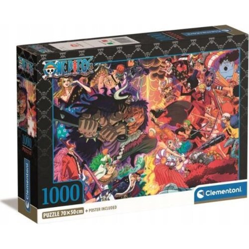 Clementoni Impossible One Piece Slagalica 1000 kom Crtići Slike